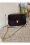 Faux Fur Rope Hand Knitted Bag, Shoulder Bag with Strap, Bag for Special Occasions. - 6