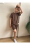 Crew Neck T-Shirt Shorts Boys Double Suit - 3
