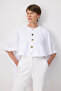 Gold Buttoned Kupra Panco - 2