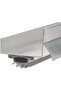 L-Shaped Drip Cap with Vinyl Insert Door Bottom 1-3/4 x 36 Inch - 3