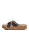 117014 Women's Cross Embroidered Thick Sole Comfort Slippers - 2