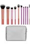Best Selling Blends Brush Set Kit, 11 Piece Set with Cosmetic Bag - 2