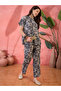 All-Over Printed Cotton Top and Pants Co-Ords - 5