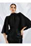 Solid High Neck Top and Sequin Embellished Skirt Co-Ords - 4