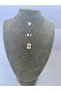 Combination Triple Necklace Letter Cup as Heart - 2