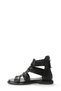 Tugerdi Black Inside and Outside Genuine Leather Black Light Sole Quality Women's Sandals Tg09124261526 - 3