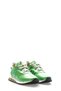 Tugerdi Green Inside and Outside Genuine Leather Thermo Sole Lace up Quality Women's Casual Shoes Tg091672