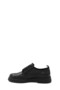 Tugerdi Black Genuine Leather Laced Light Black Sole Women's Casual Shoes Tg0921726121312 - 3