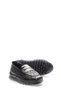 Tugerdi Black Genuine Leather Rubber Sole Comfortable Women's Casual Shoes Tg096092617401221028 - 2