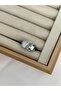 Silver Color Drop Stone Ring - 2