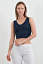 جسم أساسي من قماش قميص V-Neck - 3
