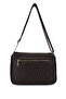 Women's Vegan Brown Pattern Shoulder Bag - 5
