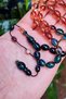 8X11 mm Ayhan Turan Master Craftsmanship Green Transparent Filtered Fire Amber Prayer Beads - 2