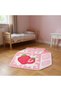 North Collection Strawberry Milk Box Woven Base Asymmetric Decorative Carpet Kuzey71 - 2