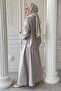 Stone Suit with Tie Detail Skirt - 5