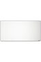 3XL Extended Gaming Mouse Mat/Pad - Large, Wide White Cloth Mousepad, Stitched Edges | 24"x
