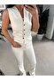 Cr 4014 Ecru Suit with Gabardine Vest - 6