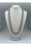 Stainless Steel Gold & Silver Color Ball Bead Women's Necklace – Stylish and Elegant Design - 3