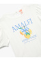 Lemon Printed Cotton Crew Neck Balloon Sleeve T-Shirt - 3