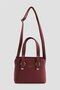 Pia Leather Bag 25Yd7364 Claret Red - 5