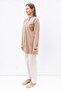 Mink-Gold Button Cotton Poplin Shirt - 2