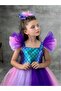 Girl's Mermaid Model Evening Dress