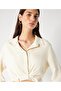 Shirt collar basic blouse - 2
