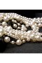 2Pcs Women Multi-Layer Hyperbole Tassel Bead Long Necklace Earrings Jewelry Set - 2