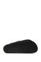 Mendy Lth Fx Buckled Side Written Suvet Nubuck Slippers - 6