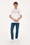Men's Regular Fit Khaki Polo Collar T-Shirt 50306793-VR027 - 4