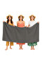 Oversized 2Pc Beach Towel 100x200cm Microfiber Pool Towel Soft & Large Bath Sheet, Spa Towel - 2