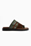 Enisa Khaki Flip Flops Women's Slippers - 3