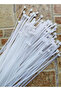 RAHALIFE 250mm White Cable Ties (100 Pack) | Heavy Duty Nylon Zip Ties | 18kg Strength, Self-Locking - 5