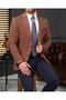 Italian Style Slim Fit Combination Suit Tile T13929 - 3
