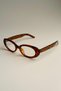 Egg Cat Eye Classic Vintage Leopard Sunglasses - 4