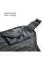 Vector Waist Bag for Men/Women, Drop Leg/Crossbody Bag with Detachable Strap (Black Camo) - 6