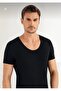 ***** Şahi̇nler- Me080,'6-Pack Men's Colorful L Stretch Fabric D Leather Crew Neck Undershirt.