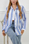 Striped Casual Long Sleeve Shirt