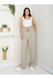 Linen Mixed Relaxed Fit Summer Pants # 7665