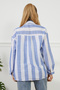 Striped Casual Long Sleeve Shirt - 7