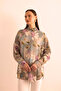 Woven Patterned Blouse - 2