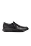 666 m Large Size Black Genuine Leather Men's Casual Shoes - 3