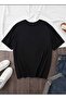 Seoul South Korea Printed Cotton Combed Black T-Shirt - 2
