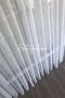 Ironing-Free, Wrinkle-Free, Suitable for All Rooms, Cationic Knitted Model 1/2 Sparse Pleated Tulle Curtain - 8
