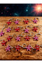Special Stylish Design Starfish Cute 3D Hard Plastic Movable Keychain Gift Accessory 2Pcs - 7
