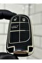 Fiat Egea Cross 500X 500L Compatible Key Case Black Silver - 3