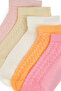 Girl's 5-Piece Booties Socks 50304453-Vr041 - 2