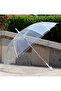 Long Handle Semi Automatic Transparent Umbrella - 2