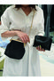 Sparkly Black Cross Shoulder Bag Detachable Strap Women's Hand Bag Stylish Evening Wedding Party Evening Dress Bag - 8