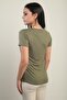 Women's V-Neck Lycra Blouse - 4